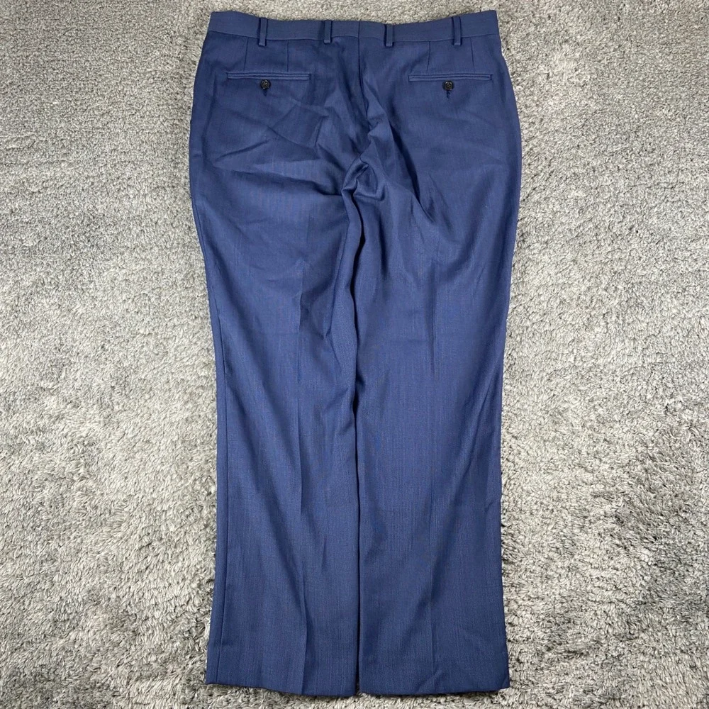 Lauren Ralph Lauren Black‎ Label 2 Piece Suit Mens 44R Blazer 36x30 Trouser Blue